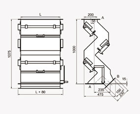 Zeichnung - Kaskaden-Magnetsysteme BM 26.070
