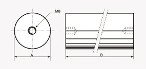 Zeichnung - Permanent-magnetische Filterstäbe