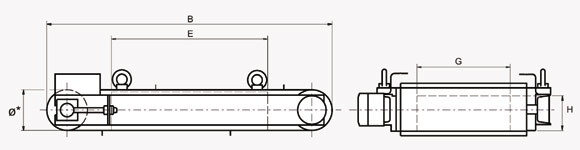 Zeichnung - Überband-Magnetsystem