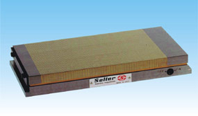 Permanent-Magnetspannplatten mit feinster Querpolteilung und extrem niedriger Bauhöhe (40 mm)