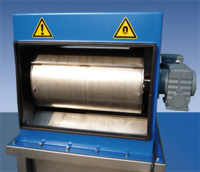 Permanent-Trommelmagnetsysteme im Gehäuse, offen