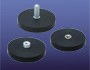 Gummiummantelte Magnetsysteme aus Neodym