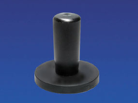 Gummiummantelter Magnetblock mit Zylindergriff